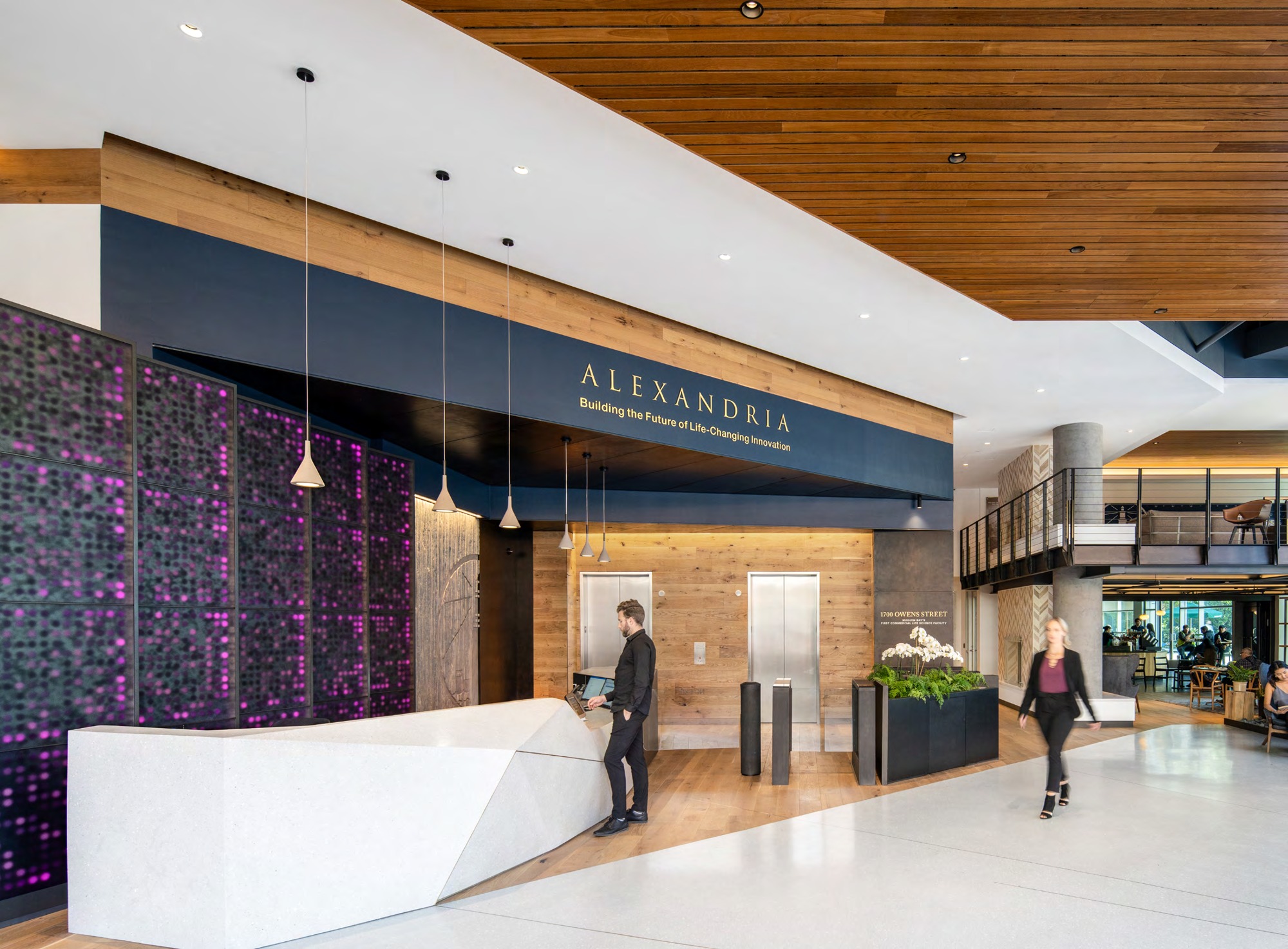 Shared ground-floor lobby